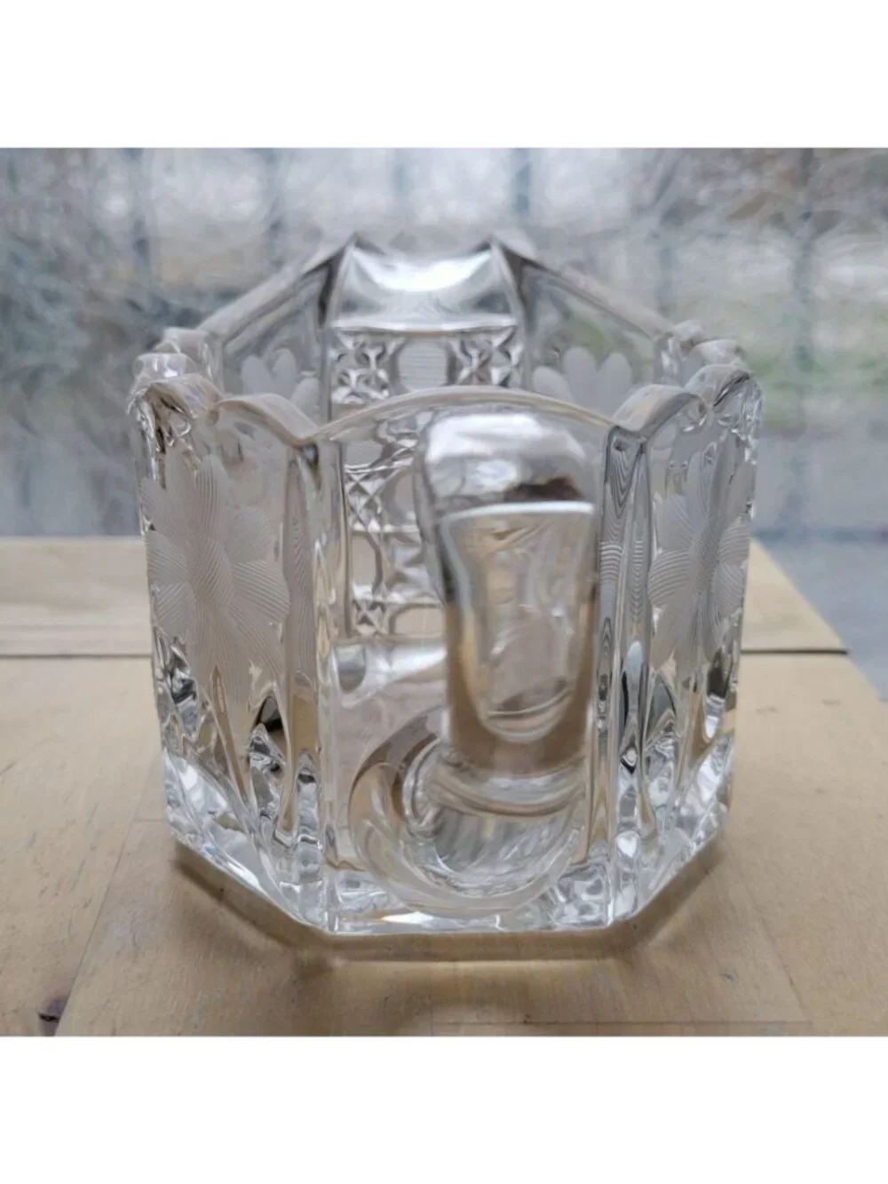 Antique 1910s-20s EAPG McKee Glass Creamer Floral Innovations